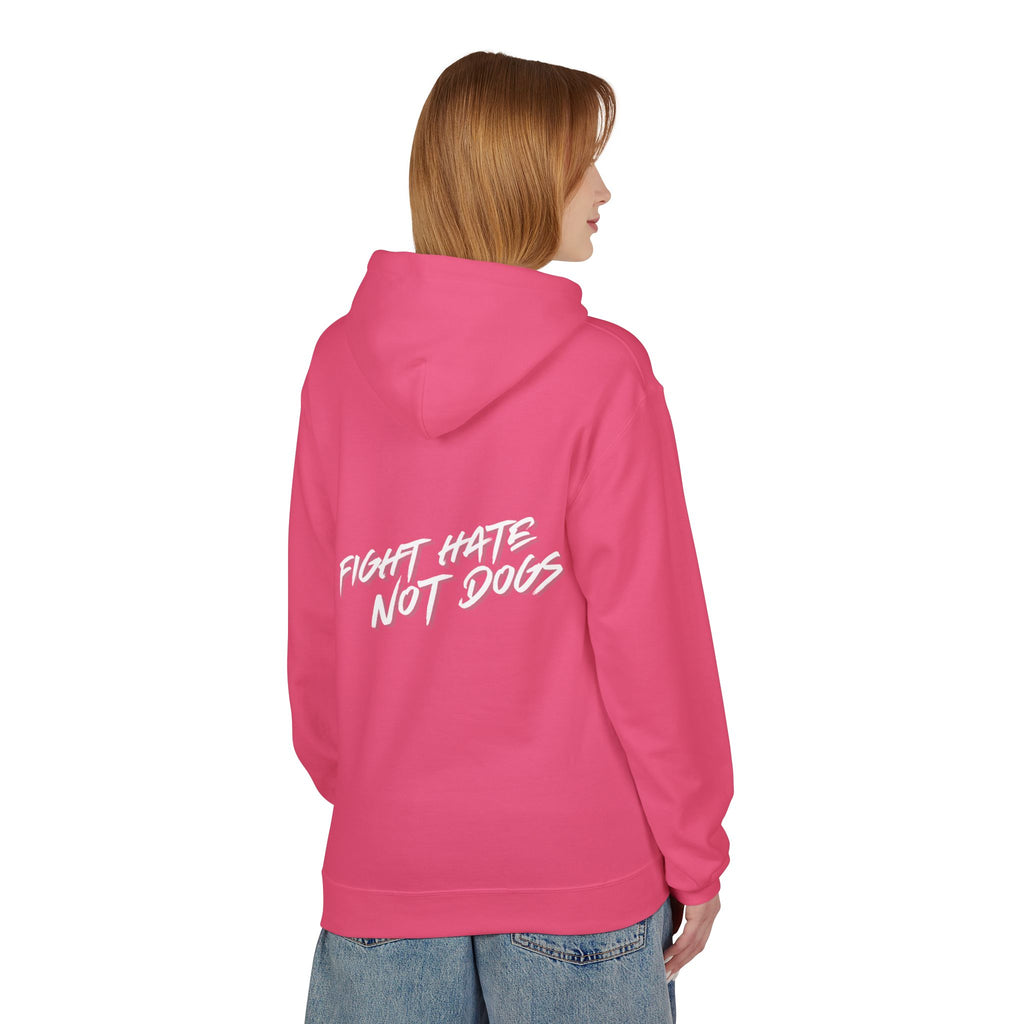 *Fight Hate Not Dogs* Softstyle Hoodie!