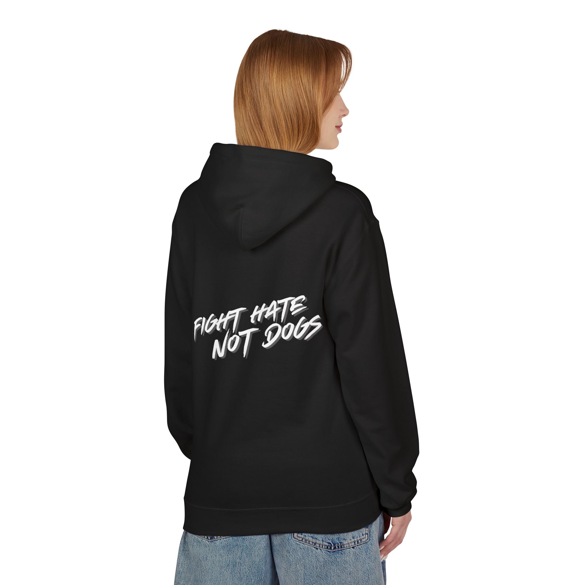 *Fight Hate Not Dogs* Softstyle Hoodie!