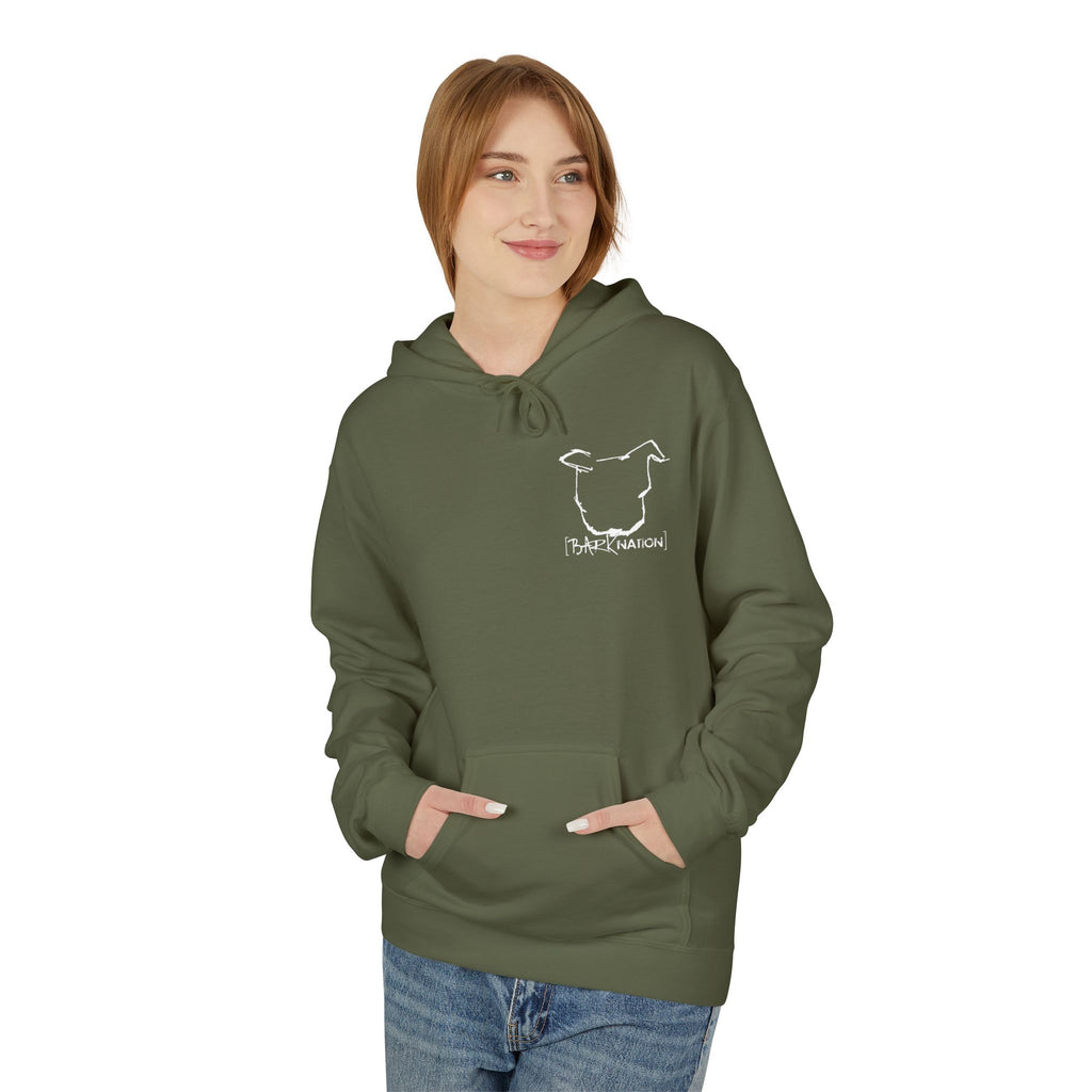 *Fight Hate Not Dogs* Softstyle Hoodie!