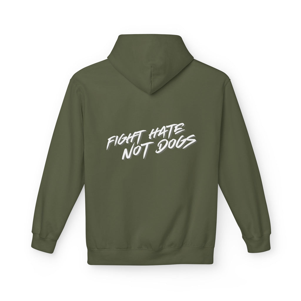 *Fight Hate Not Dogs* Softstyle Hoodie!