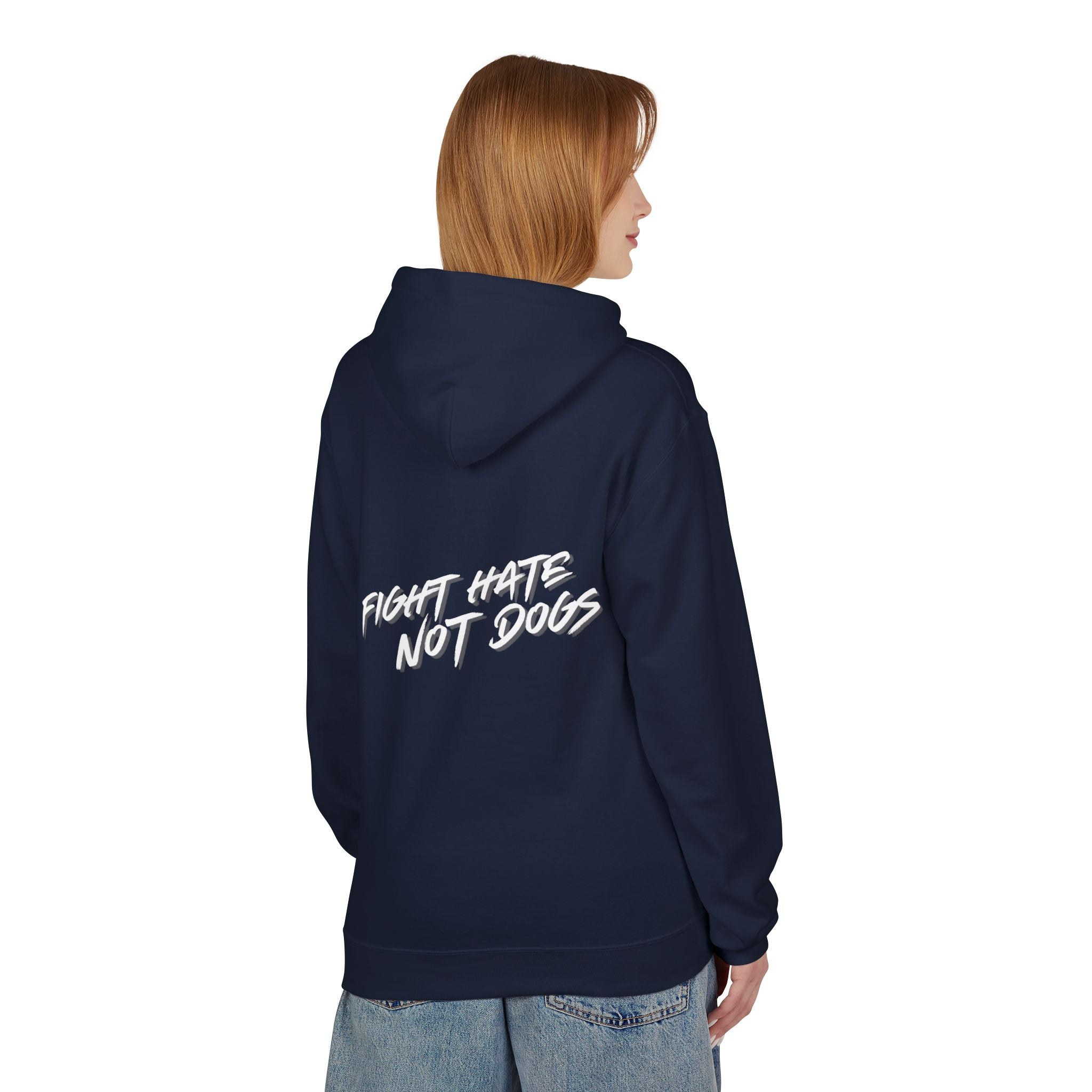 *Fight Hate Not Dogs* Softstyle Hoodie!